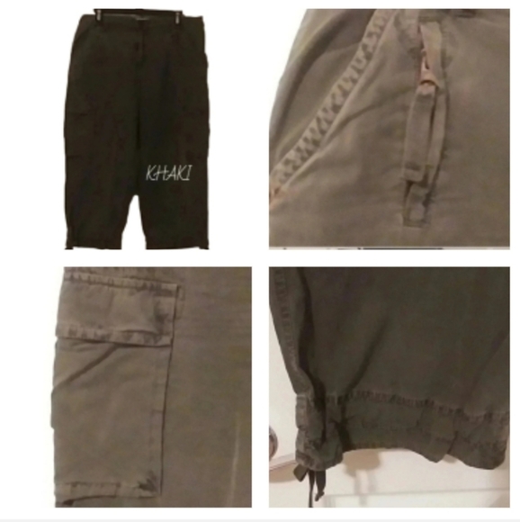 💙🌹  Khaki Bermuda shorts - Picture 1 of 10
